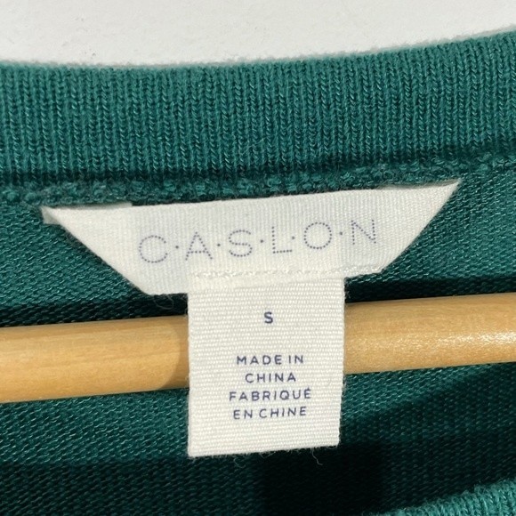 Caslon Green Dolman Sleeve Tie Front Sweater - Picture 7 of 10